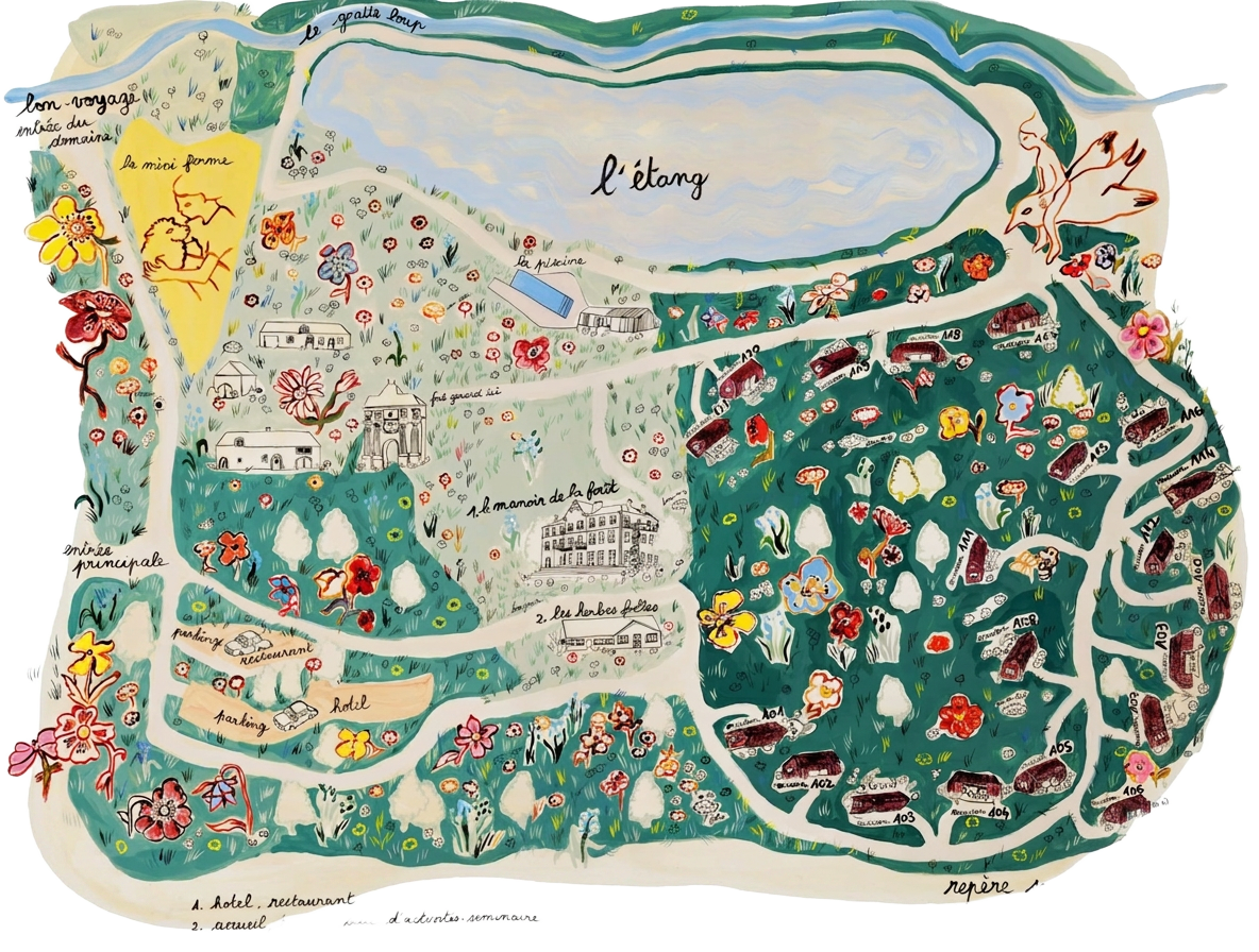 LE DOMAINE EN DESSIN